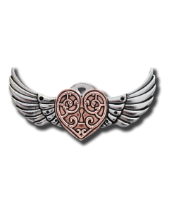 Valkyrie Heart Brooch