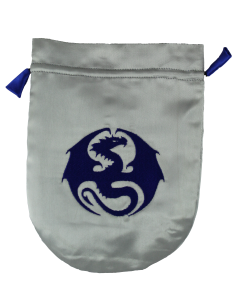 Dragon (silver satin)